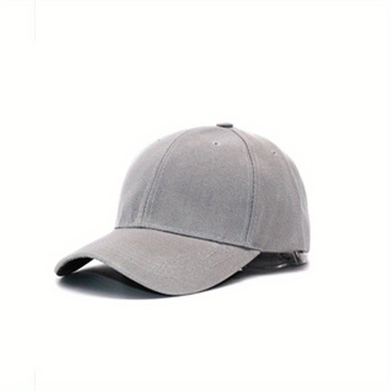 Candy Color Simple Baseball Cap Women Sunscreen Cotton Sports Hat Trendy Dad Hats Unisex